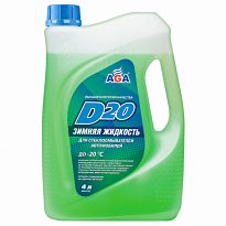AGA079D Зимняя стеклоомывающая жидкость AGA-D20, готовая к применению (до -20°С) 4л